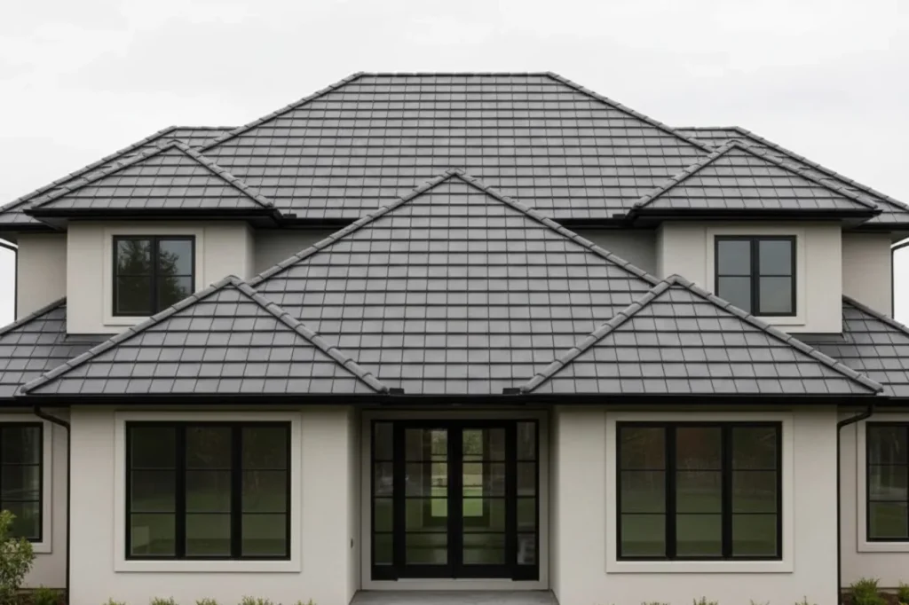 Concrete roof replacement completed by Roofing Lower Hutt improving strength durability and weather protection