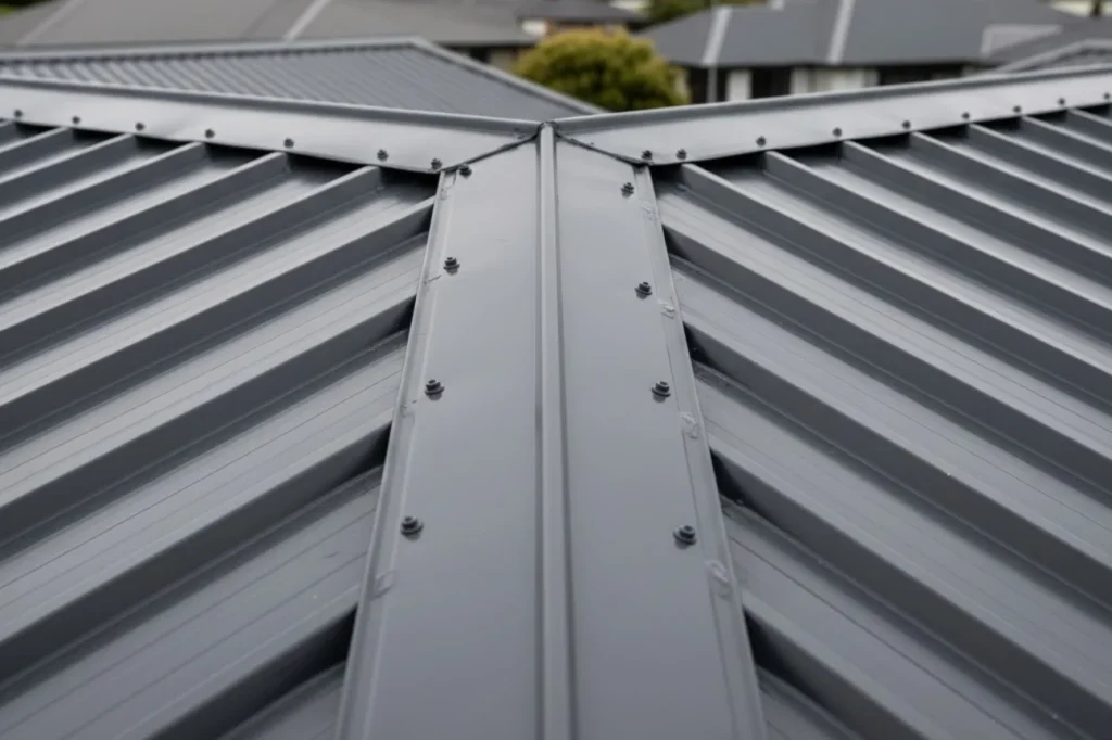 Close up roof repair detail completed by Roofing Roofing Company Paraparaumu ensuring a secure and weather tight finish