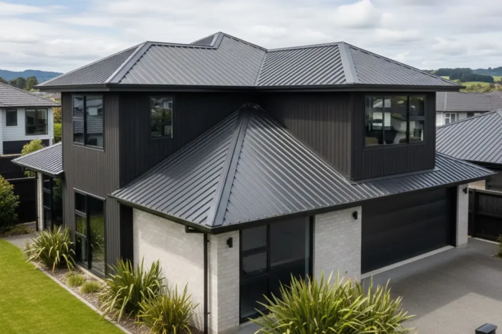 Roof Replacement Waikanae project showcasing roof replacement companies near me delivering proven results with modern metal roofing