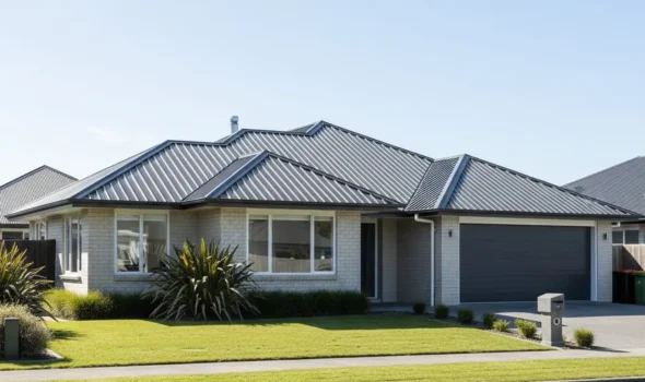 Roof Replacement Waikanae residential metal roofing project showing a smart way to extend roof life for long lasting protection